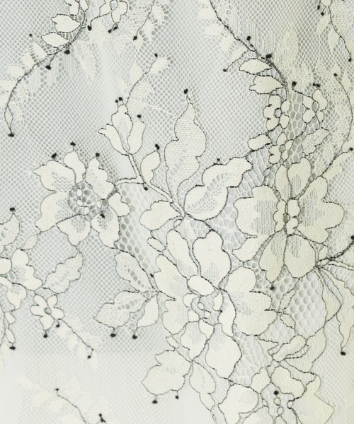 natural couture（ナチュラルクチュール）の「配色フラワーレース