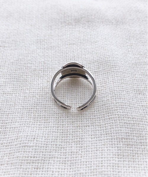 PairPair（ペアペア）の「アンティーク風リング(AR)（リング・レディース・シルバー/杢グレー・FREE）」の11枚目の写真