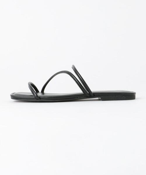 green label relaxing（グリーンレーベルリラクシング）の「◆CFC フラットサンダル(1.0cmヒール)（サンダル・レディース・ブラック/ベージュ/ゴールド/モカ/その他1・S/M/L）」の10枚目の写真