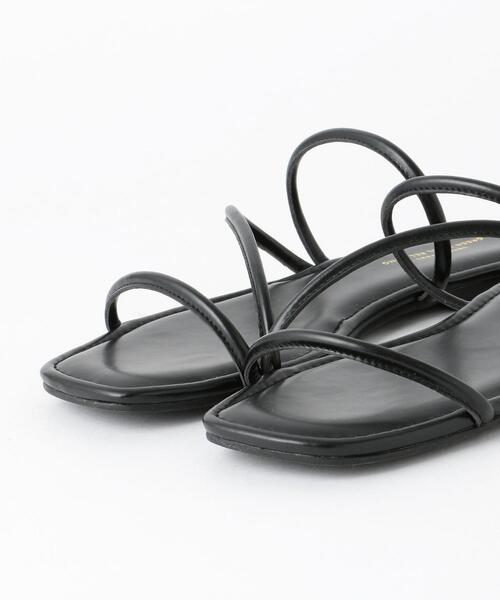 green label relaxing（グリーンレーベルリラクシング）の「◆CFC フラットサンダル(1.0cmヒール)（サンダル・レディース・ブラック/ベージュ/ゴールド/モカ/その他1・S/M/L）」の6枚目の写真