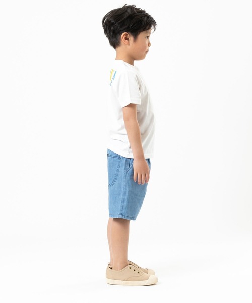 Lee(リー)の「LEE/リー アスレチックショートパンツ(その他パンツ・キッズ・ブラック/ライトブルー/ベージュ/パープル/レッド/ネイビー/インディゴブルー/イエロー/ミント/サーモンピンク・90cm/120cm/100cm/110cm/130cm/90㎝)」の13枚目の写真