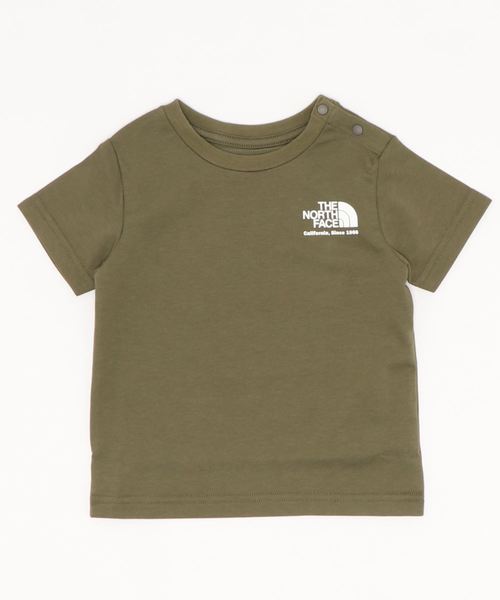 THE NORTH FACE(ザノースフェイス)の「THE NORTH FACE/ザ・ノースフェイス/T-shirt/ロゴTシャツ/NTB32029(Tシャツ/カットソー)」|オリーブ