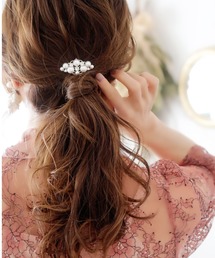 Cupid Heart | 【Cupid Heart】結婚式アクセサリー ヘアカフ(バレッタ/ヘアクリップ)