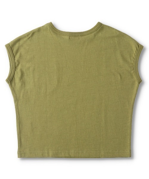 BRANSHES(ブランシェス)の「【プチプラ】ポケット付き袖Tシャツ(Tシャツ/カットソー・キッズ・ベージュ/カーキオリーブ・90cm/100cm/110cm/120cm/130cm/140cm/150cm)」の10枚目の写真