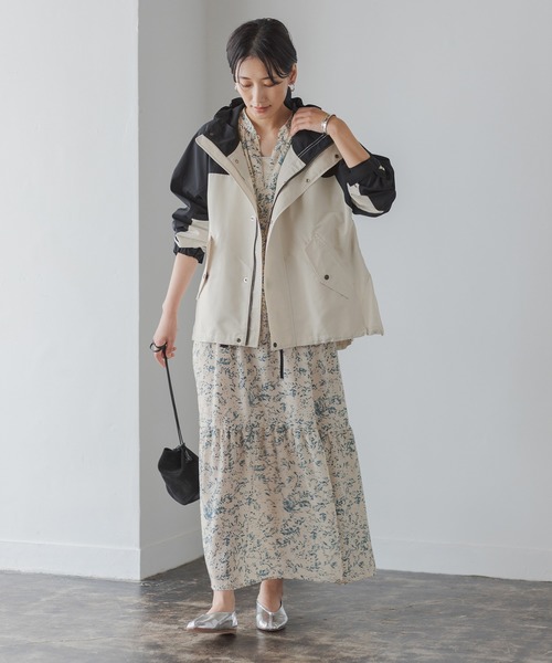 GERRY（ジェリー）の「GERRYマウンテンパーカー（その他アウター・レディース・ブラック/ベージュ/キナリ・FREE）」の4枚目の写真