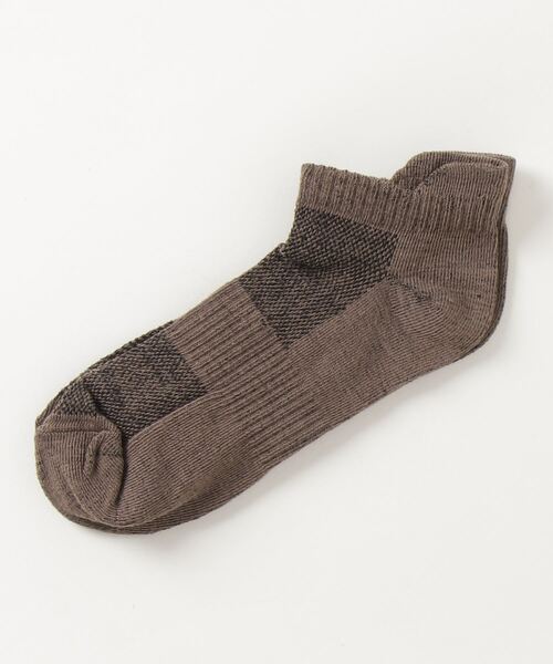 VIBGYOR Women（ヴィブジョー　ウィメン）の「VIBGYOR Select/ レディース ツーカラー ショート　ソックス (TK)（ソックス/靴下・レディース・ホワイト/チャコールグレー/ブラック/ベージュ/ブラウン/グレー/オフホワイト/ブルー/グリーン/キナリ/イエロー・FREE）」の8枚目の写真