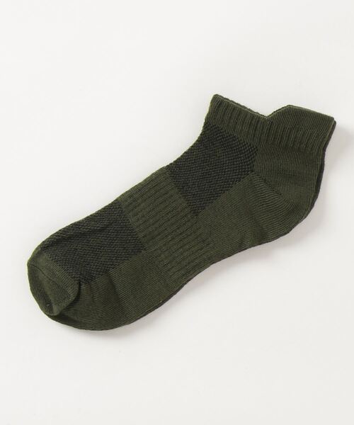 VIBGYOR Women（ヴィブジョー　ウィメン）の「VIBGYOR Select/ レディース ツーカラー ショート　ソックス (TK)（ソックス/靴下・レディース・ホワイト/チャコールグレー/ブラック/ベージュ/ブラウン/グレー/オフホワイト/ブルー/グリーン/キナリ/イエロー・FREE）」の9枚目の写真