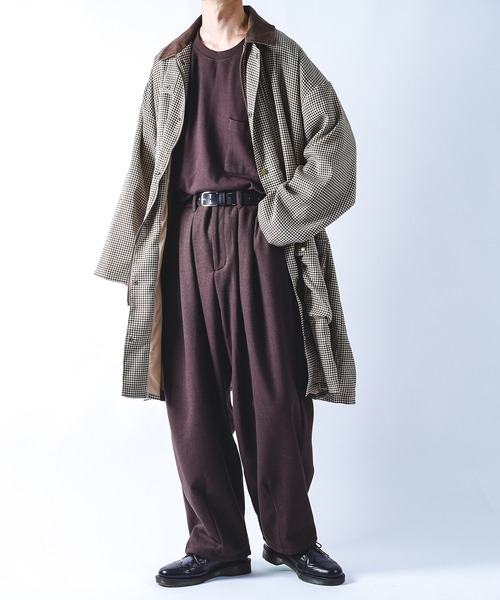 kutir(クティール)の「オーバーサイズフィールドコート(その他アウター・メンズ・オフホワイト/カーキ/ブラウン系その他/キャメル・SMALL/MEDIUM/LARGE)」の3枚目の写真