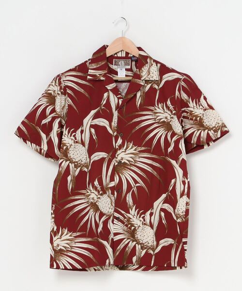 PARKS TOKYO SELECT(パークストウキョウセレクト)の「【KALAHEO】(UN)MADE IN HAWAII コットン オープンシャツ(シャツ/ブラウス・メンズ・マルーン・MEDIUM)」の1枚目の写真