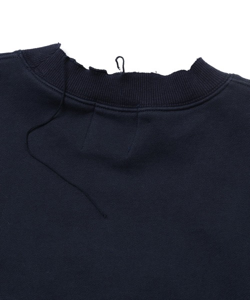 SINK kotohayokozawa（シンク コトハヨコザワ）の「WAVE LOGO SWEAT （SETUP OK)（スウェット・レディース・ベージュ/ネイビー/グレー・L/M）」の8枚目の写真