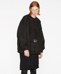 SHAREEF | "BARBED WIRE" MICRO SUEDE SWEAT(スウェット)