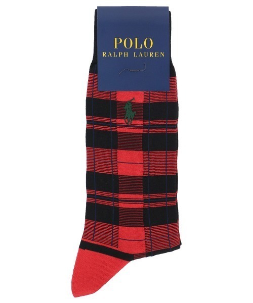 Polo Ralph Lauren ポロラルフローレン の Polo Ralph Lauren メンズ ブロックチェック柄 クルーソックス ソックス 靴下 Wear Polo Ralph Lauren ポロラルフローレン の Polo Ralph Lauren メンズ ブロックチェック柄 クルーソックス ソックス 靴下 Wear