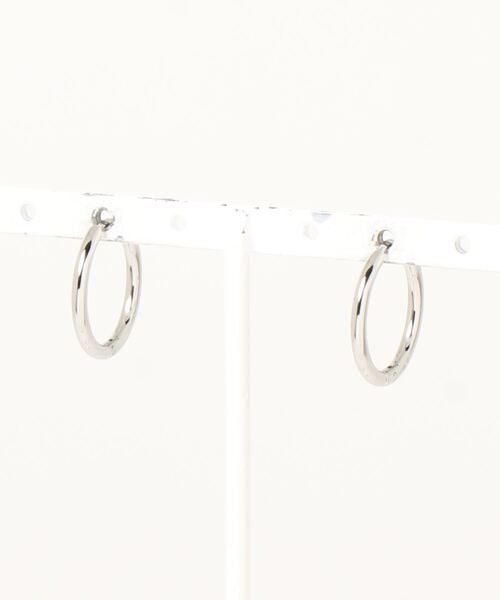 sunny branch(サニーブランチ)の「【ステンレス 18mmフープピアス】(ピアス(両耳用)・レディース・シルバー/ゴールド/ブラック・FREE)」の7枚目の写真