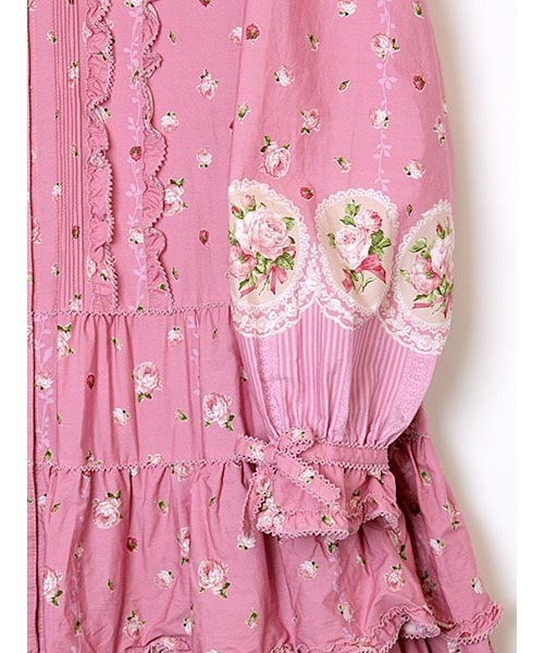 新品 PINKHOUSE ピンクハウスローズブーケプリントチュニック(ピンク) ピンクハウスのPINK HOUSE 2022 Ealry Springカタログ｜PINK
