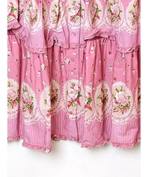 ピンクハウス ローズガーデナー ワンピース PINK HOUSE（ピンクハウス）の「ローズガーデナープリント