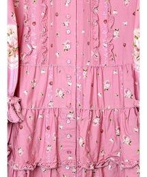 ピンクハウス ローズガーデナー ワンピース PINK HOUSE（ピンクハウス）の「ローズガーデナープリント