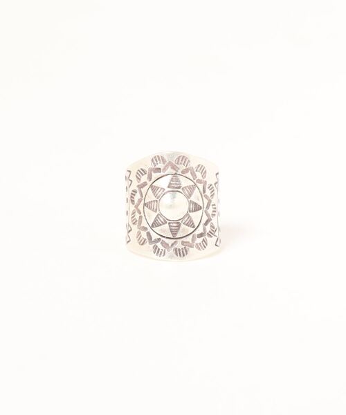 Burner(バーナー)の「【blatto 925silver】925silver シルバー ネイティブボリュームデザインリング フリーサイズ(リング・メンズ・シルバー・FREE)」の1枚目の写真