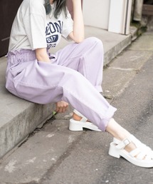 WEGO | WEGO/【S～Lサイズ】ハイウエストペーパーバックマムパンツ(デニムパンツ)