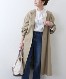 JOURNAL STANDARD | コットンナイロンギャバフレアコート◆(ノーカラーコート)