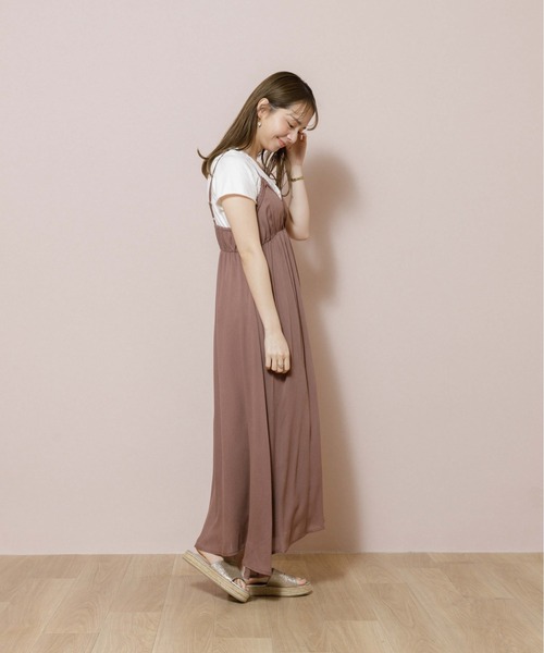 flower（フラワー）の「レースペタルワンピース（ワンピース・レディース・ホワイト/ブラウン/ベージュ/ブルー・FREE）」の14枚目の写真