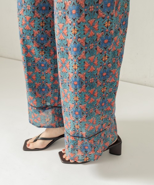 CAPRICIEUX LE'MAGE(カプリシューレマージュ)の「メキシカン柄サロペット(サロペット/オーバーオール・レディース・チャコールグレー/イエロー・FREE)」の16枚目の写真