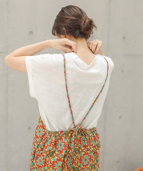 CAPRICIEUX LE'MAGE(カプリシューレマージュ)の「メキシカン柄サロペット(サロペット/オーバーオール・レディース・チャコールグレー/イエロー・FREE)」の18枚目の写真