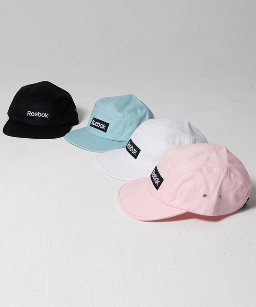 Reebok（リーボック）の「【Reebok/リーボック】ロゴネーム ジェットキャップ（キャップ・メンズ・ホワイト/サックスブルー/ピンク/ブラック/ネイビー/レッド・FREE）」の9枚目の写真