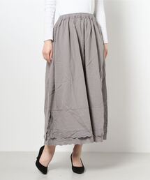 Samansa Mos2 | 裾2段レーススカート(スカート)