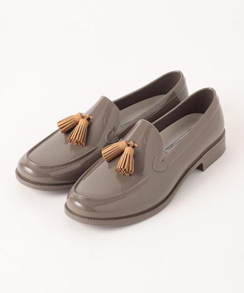 THE STATION STORE（ザ ステーション ストア）の「＜TEMPERATE＞●タッセル ローファー レインシューズ（レインシューズ・レディース・グレー/ナチュラル・38/39/37）」の11枚目の写真