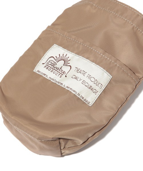 THEATRE PRODUCTS(シアタープロダクツ)の「<THEATRE PRODUCTS >タテガタ/ボトルミニサコッシュ/937134(ボディバッグ/ウエストポーチ・メンズ・ブラック/ベージュ・FREE)」の6枚目の写真