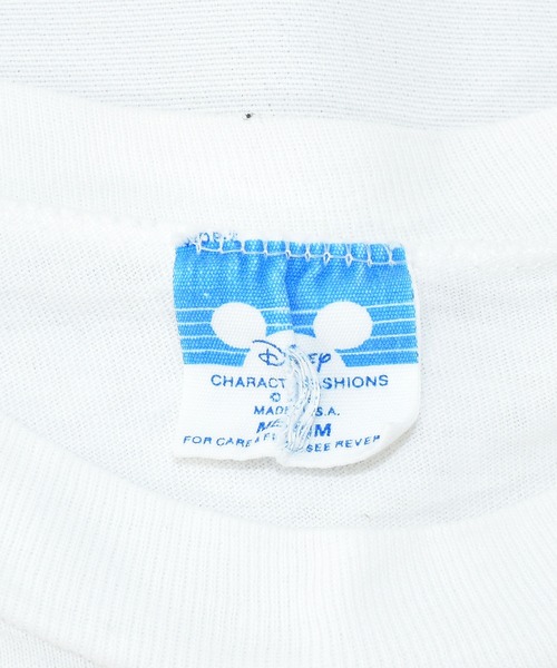 Mickey ミッキー 90s Mickey ミッキー クルーネックｔシャツ Disney Disney トップス ヴィンテージ古着 Vintage ディズニーヴィンテージ のファッション Usa製 Tシャツ カットソー
