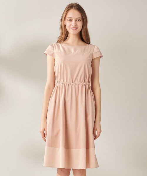TOCCA(トッカ)の「【洗える!】RIPOSINO DRESS アジャストドレス(ワンピース・レディース・ピンク系/ネイビー系・2/6/4/0)」の3枚目の写真