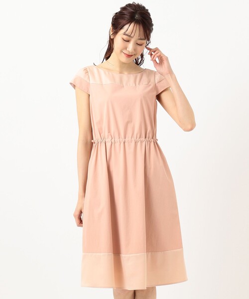 TOCCA(トッカ)の「【洗える!】RIPOSINO DRESS アジャストドレス(ワンピース・レディース・ピンク系/ネイビー系・2/6/4/0)」の13枚目の写真