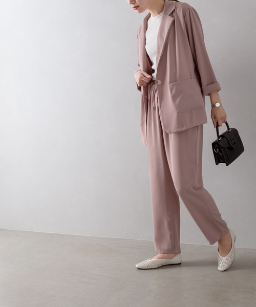 SpRay（スプレイ）の「セットアップ（セットアップ・レディース・ブラック/ピンク/ブルー/ライトベージュ・FREE）」の4枚目の写真