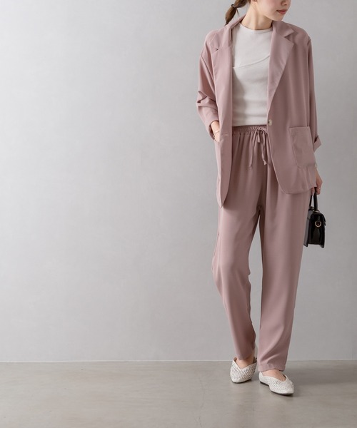 SpRay（スプレイ）の「セットアップ（セットアップ・レディース・ブラック/ピンク/ブルー/ライトベージュ・FREE）」の13枚目の写真