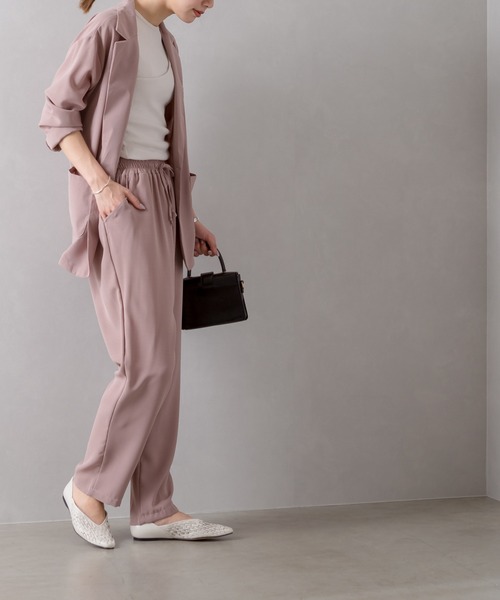 SpRay（スプレイ）の「セットアップ（セットアップ・レディース・ブラック/ピンク/ブルー/ライトベージュ・FREE）」の14枚目の写真