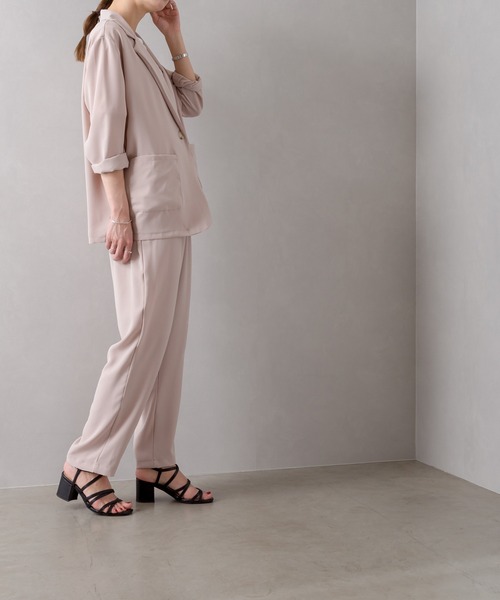 SpRay（スプレイ）の「セットアップ（セットアップ・レディース・ブラック/ピンク/ブルー/ライトベージュ・FREE）」の16枚目の写真