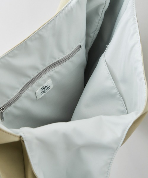 cepo（セポ）の「３ＷＡＹシンプルトート（トートバッグ・レディース・ブラック/ミント/グレー・FREE）」の12枚目の写真