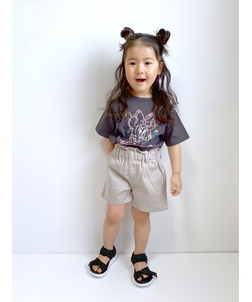 GLOBAL WORK(グローバルワーク)の「【キッズ】ペーパーバックショートパンツ/940167(その他パンツ・キッズ・ブラック/ライトピンク/イエロー/カーキ・110cm/100cm/120cm/130cm/140cm/150cm/160cm)」の22枚目の写真