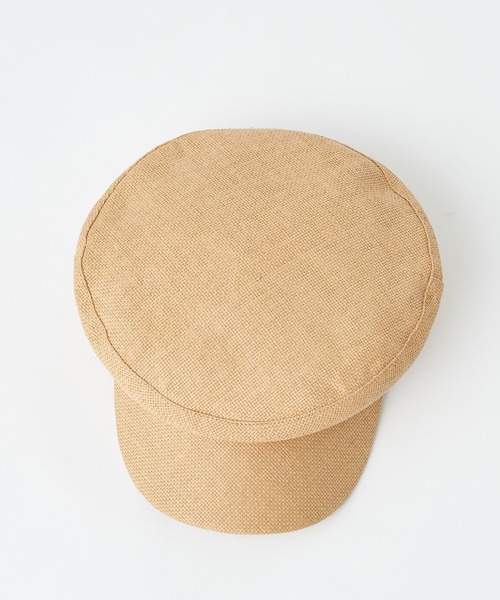 un dix cors（アンディコール）の「軽い素材感で被り心地もおすすめ　ペーパーマリンキャスケット（キャスケット・レディース・ホワイト/ベージュ・FREE）」の13枚目の写真