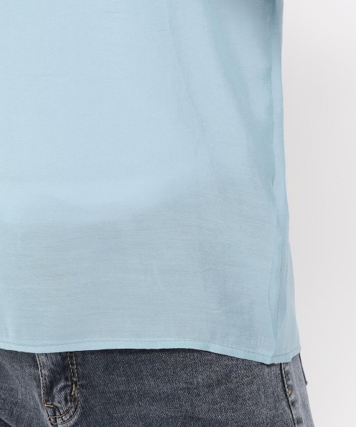 UNRELISH(アンレリッシュ)の「シアーパフショルダーブラウス(シャツ/ブラウス・レディース・ホワイト/ベージュ/ブルー・MEDIUM)」の11枚目の写真