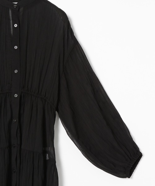PAGEBOY（ページボーイ）の「ティアードチュニックシャツ（シャツ/ブラウス・レディース・オフホワイト/ブラック/グレイッシュベージュ/オリーブ・FREE）」の21枚目の写真