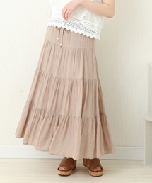 R/Tスラブ　ティアードスカート