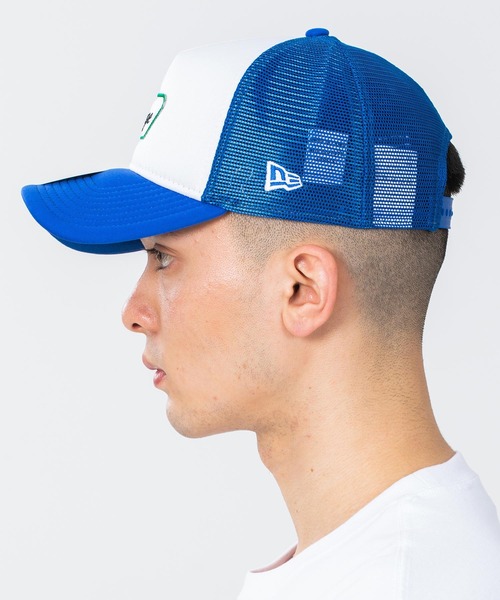 XLARGE（エクストララージ）の「NEW ERA VINTAGE RACING CAR TEAM MESH SNAPBACK CAP（キャップ・メンズ・ブラック/ブルー・ONE SIZE）」の5枚目の写真