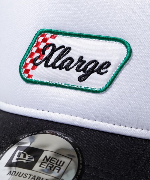 XLARGE（エクストララージ）の「NEW ERA VINTAGE RACING CAR TEAM MESH SNAPBACK CAP（キャップ・メンズ・ブラック/ブルー・ONE SIZE）」の4枚目の写真