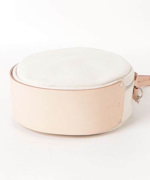 B'2nd（ビーセカンド）の「_Fot（フォート）canvas bag circle-shoulder / サークルショルダー（ショルダーバッグ・レディース・アイボリー・FREE）」の4枚目の写真