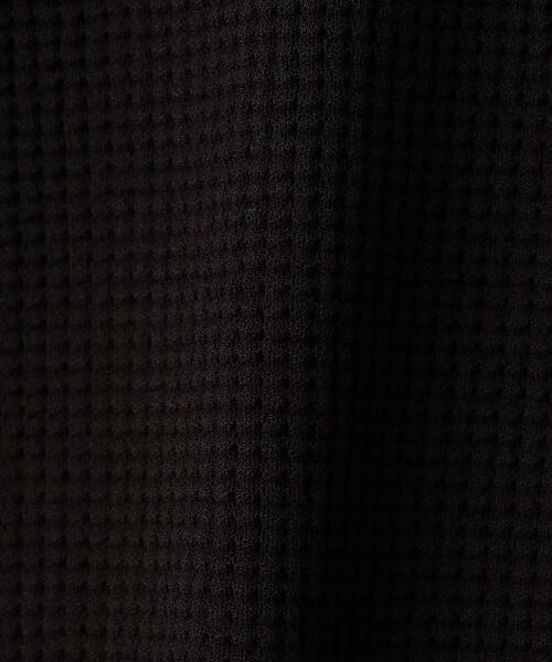 BEAUTY&YOUTH UNITED ARROWS（ビューティーアンドユースユナイテッドアローズ）の「BY ウォッシュ サーマル ニットTシャツ（ニット/セーター・メンズ・ブラック/ベージュ/オリーブ・SMALL/MEDIUM/LARGE/X-LARGE）」の21枚目の写真