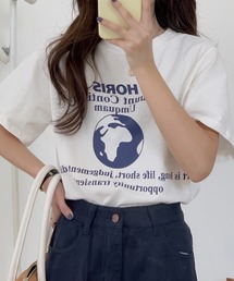 MAISON BREEZE | 【MAISON BREEZE】アースプリントTee(Tシャツ/カットソー)