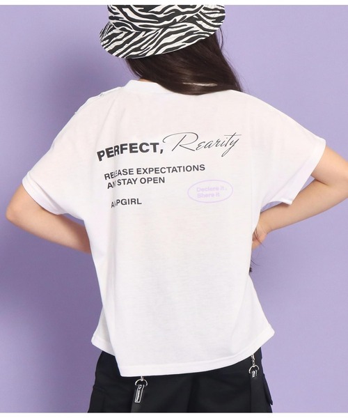 肩ボタンアキトップス Tシャツ カットソー Anap Girl アナップガール のファッション トップス セール