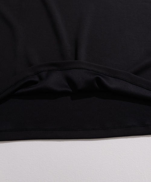 NIDO(ニド)の「とろみドルマンTシャツ(Tシャツ/カットソー・メンズ・ホワイト/ブラック・MEDIUM/LARGE)」の19枚目の写真